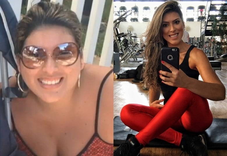 Depois de ver a balança apontar três dígitos, a coach Flávia Monzano cansou de conviver com o efeito sanfona e resolveu dar um basta nos remédios que tomava para emagrecer. Ela optou pela reeducação alimentar acompanhada por exercício físico