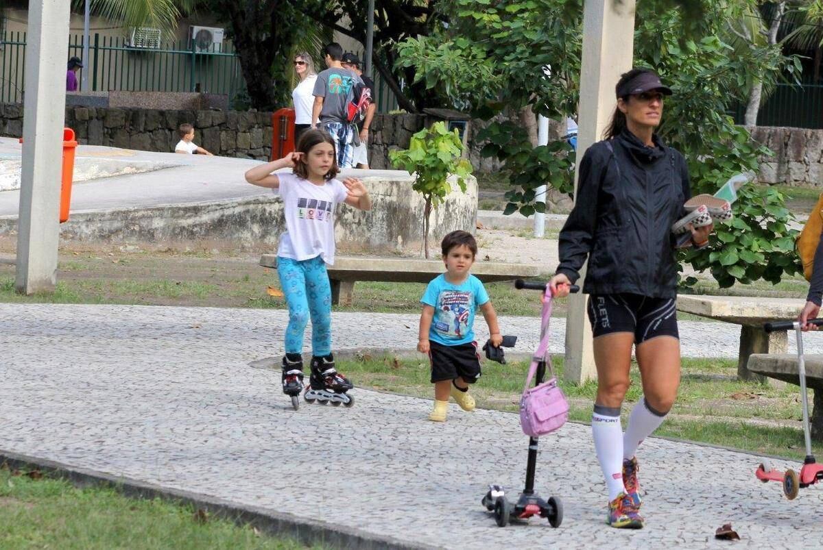 A família estava na Lagoa Rodrigo de Freitas