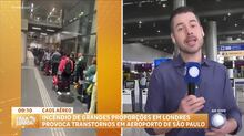 Paralisação de aeroporto de Londres após incêndio provoca reflexo no Brasil