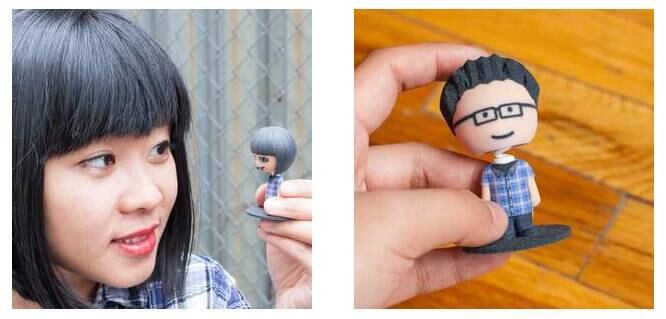 Ao adquirir o produto, o cliente escolhe como será a roupa, cabelos e olhos do boneco, podendo deixá-los parecidos com amigos, parentes e conhecidos