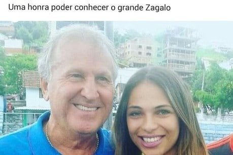Ex-jogador Zico é confundido com Zagallo por fã
