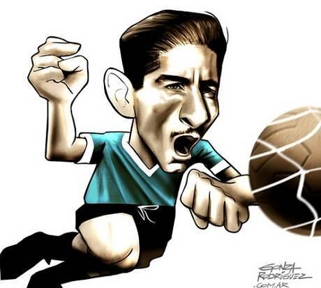 O uruguaio Ghiggia é o maior carrasco brasileiro em Copas, tendo marcado o gol que tirou o título da seleção em 1950, no Brasil, em pleno Maracanã