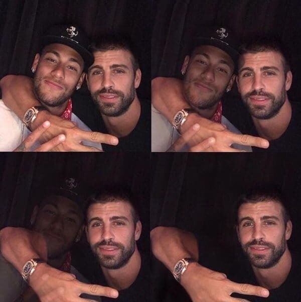 Piqué tinha bancado a permanência de Neymar, mas o fim não foi esse...