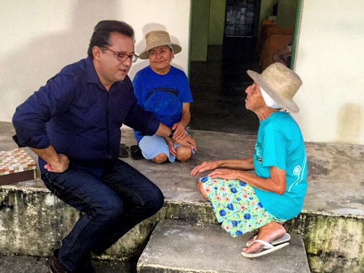 No entanto, a notícia não impediu de registrar depoimentos emocionantes da família e amigos de Maria das Piabas. Geraldo Luís ainda exibiu uma conversa com as irmãs que sempre cuidaram dela