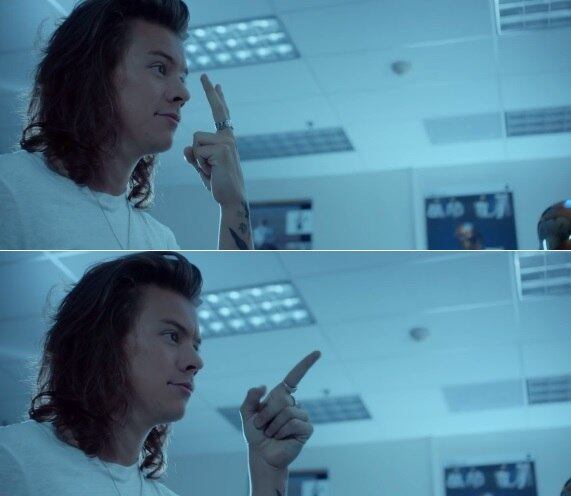 7) Quando o Harry estava de olho na gente