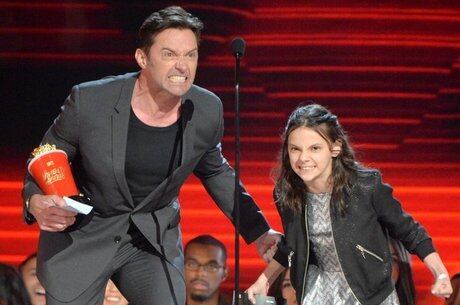 Hugh Jackman e Dafne Keene levaram prêmio de melhor dupla
