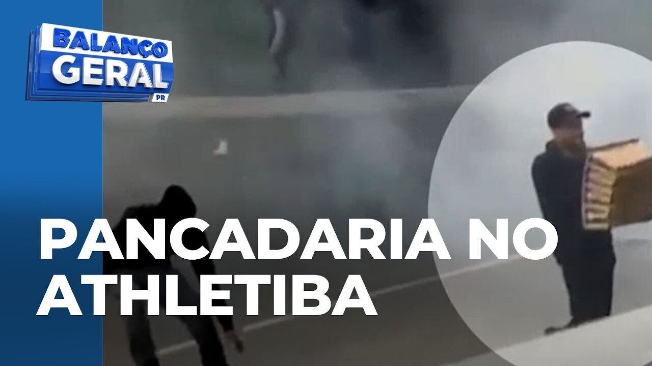 Ruas de Curitiba e RMC tiveram rivais espancados e bandidos que usaram até rojões como arma