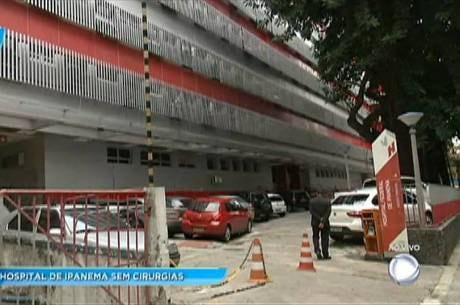 Protesto foi marcado após ministério suspender cirurgia vascular