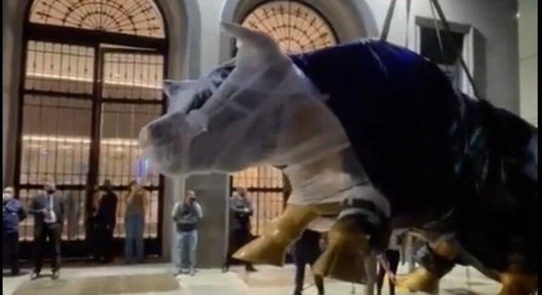 O vídeo foi postado por Pablo Spyer, um dos idealizadores da obra
