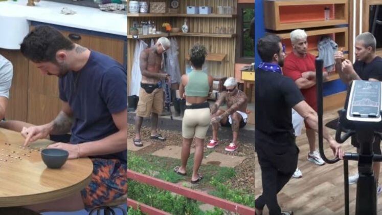 Peões especulam sobre a formação da Roça