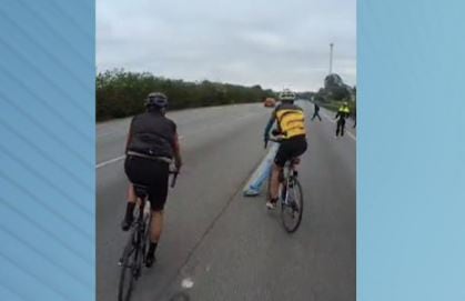 Suspeito se jogou na frente da bicicleta de Guilherme, que bateu a cabeça após a queda