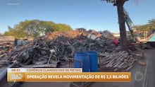 Operação desmantela esquema de receptação de metais furtados no Rio de Janeiro