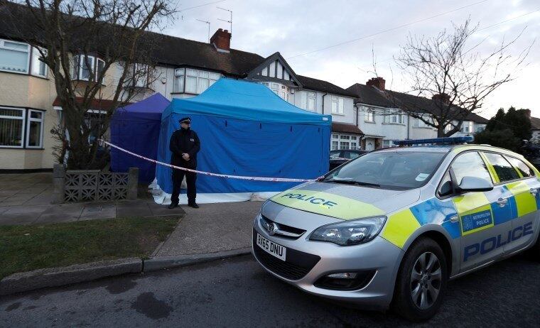 Polícia cerca a casa de Nikolai Glushkov em Londres