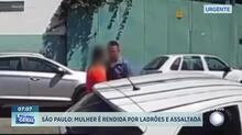 Câmeras registram assaltos a mulheres na zona sul de São Paulo