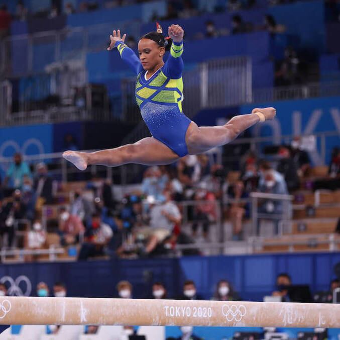 Rebeca Andrade primeira medalha da ginástica feminina do Brasil em Olimpíadas