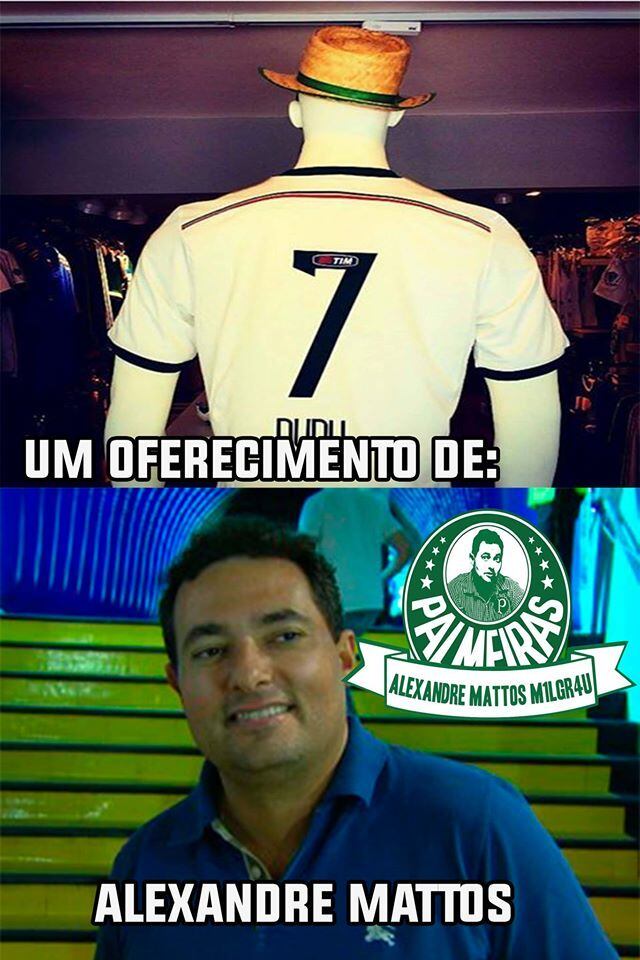 O chapéu dado pelo Palmeiras no caso Dudu ainda rende nas redes sociais
