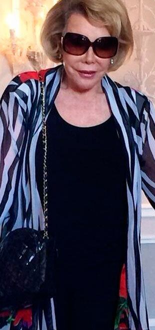 Joan Rivers morreu nesta quinta-feira (4)