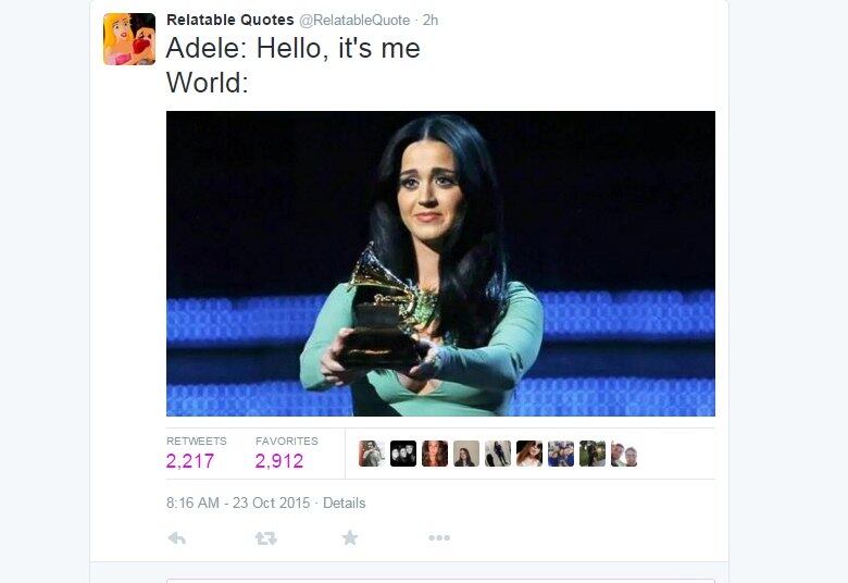 Pronto, mundo, pode entregar todos os Grammys da vida para Adele!