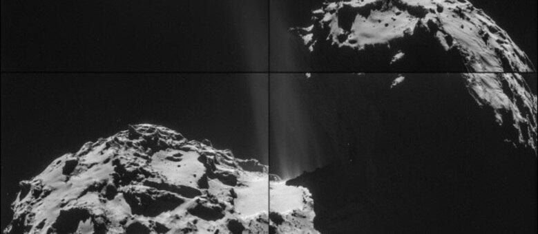 O ponto de aterrissagem, batizado de Agilkia, está situado perto de uma depressão cheia de rochas