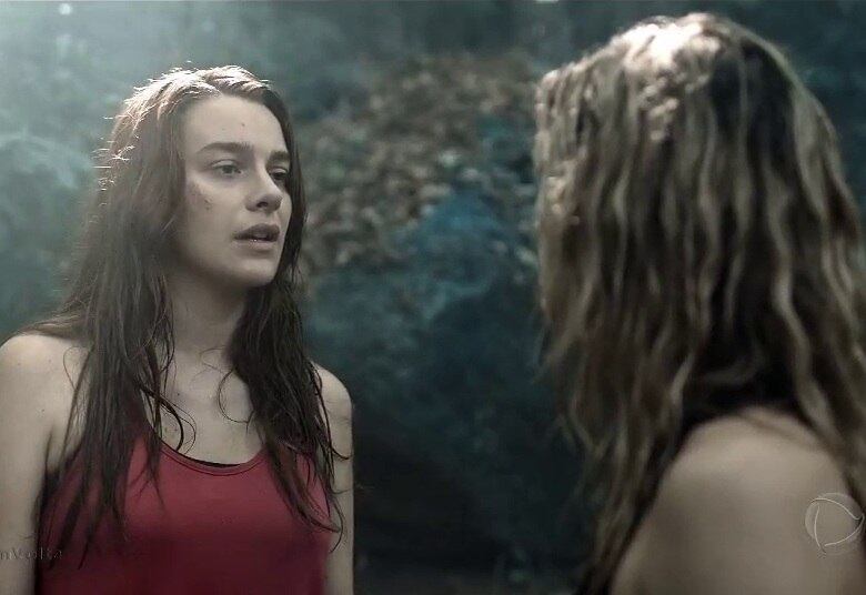 Lulli e Suzana partiram rumo a outra direção. No meio do caminho, as duas trocaram farpas e se mostraram impacientes 