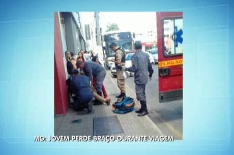 A vítima foi levada para o Hospital João XXIII, em Belo Horizonte