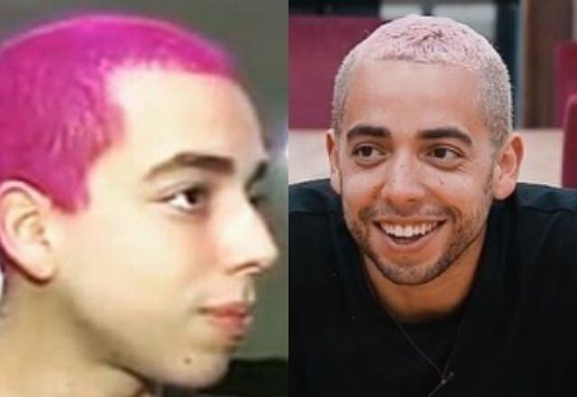 Lucas, o menino do cabelo colorido! O gosto do peão por diferentes cores para compor o look, é antigo. Já o vimos com os fios pretos, loiros, azuis e rosas. Qual será o próximo tom? O apresentador não mudou muito, mas é visível que, aos poucos, vai deixando de lado a aparência de garoto 