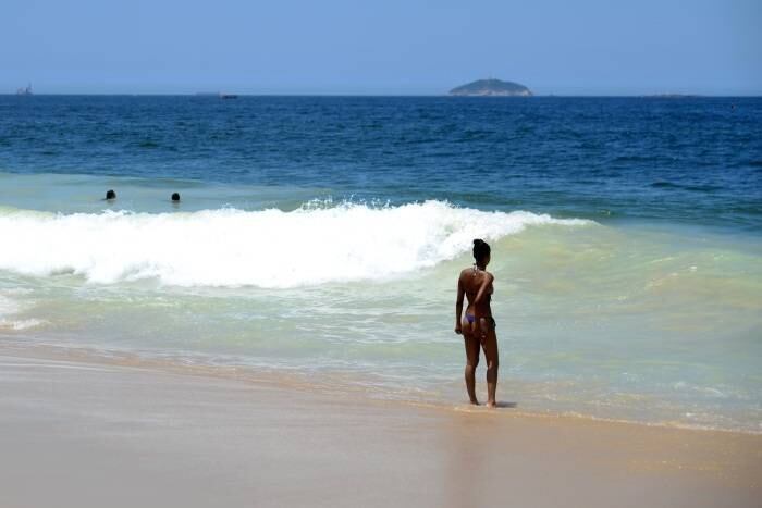 Fim de semana foi de sol e muita praia para os cariocas