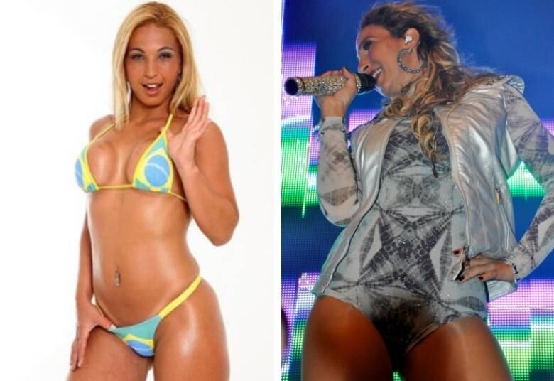 Se antes Valesca adorava uma barriga de fora, agora ela vai na lei da compensação: se mostra a barriga, não revela as pernas