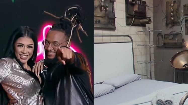 Escolhidos como vilões, Fernanda Medrado e o DJ Claytão foram para o quarto perrengue