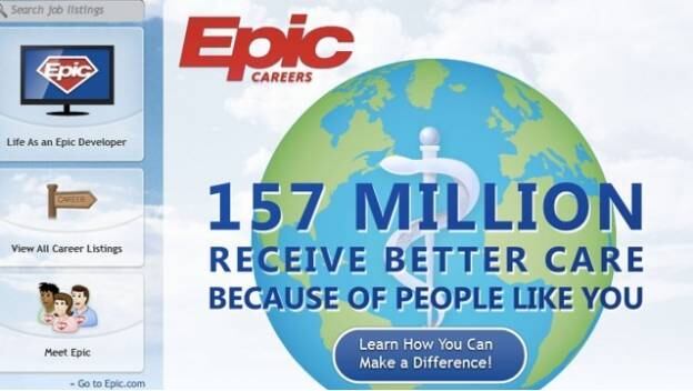 A Epic Systems, gigante no ramo de software e especializada em organizações de saúde, foi classificada com nota 4,5 no setor de tecnologia. 

Um interno que trabalha em desenvolvimento de softwares elogia a empresa.

— A Epic tem uma grande equipe de apoio para estagiários. Eles realmente querem ver seus estagiários fazendo um excelente trabalho, assim como ter um bom aprendizado