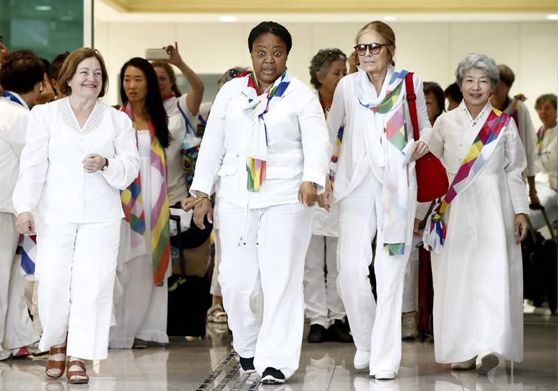 Grupo de ativistas cruzam a fronteira da Coreia do Norte para o Sul