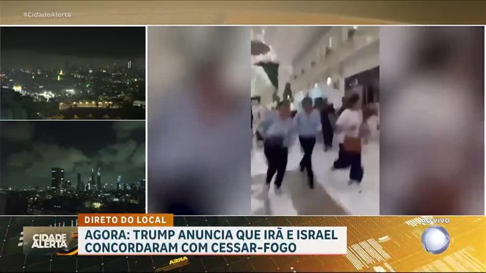 Donald Trump anuncia cessar-fogo entre Irã e Israel nesta segunda-feira (23)