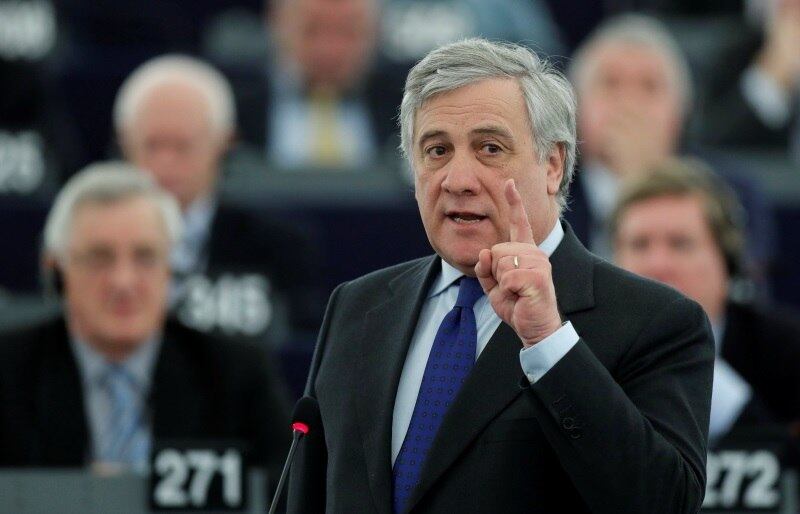 Antonio Tajani foi eleito como novo presidente do Parlamento Europeu