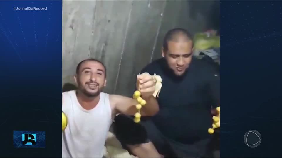 Vídeo divulgado por Israel mostra supostos terroristas do Hamas comendo frutas frescas em Gaza
