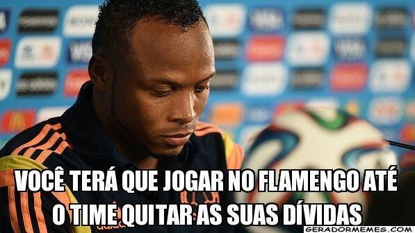 Esperar as dívidas do Flamengo serem quitadas então...