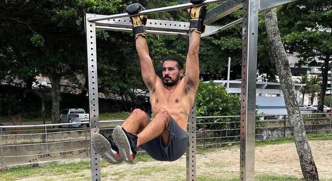 Bruno Franklin divide detalhes dos treinos em publicações nas redes sociais
