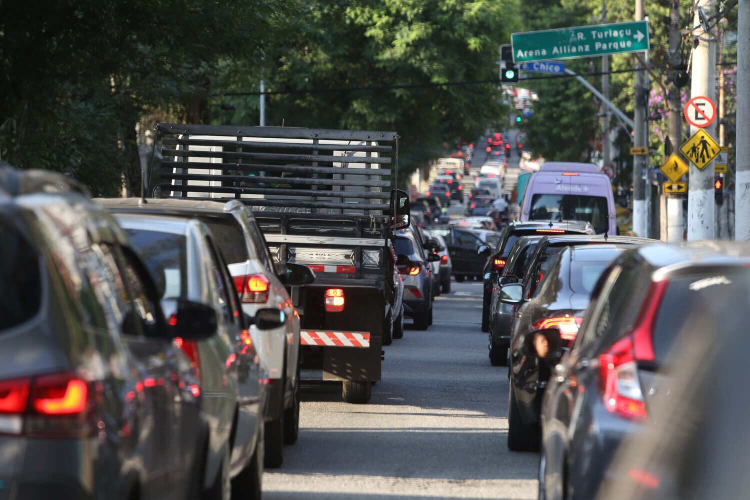 Estudo mostrou que 28% dos deslocamentos têm congestionamentos