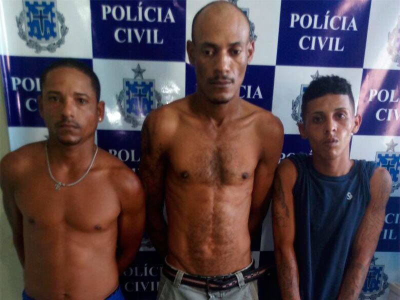 Os suspeitos foram conduzidos para a sede da 4º Coorpin
