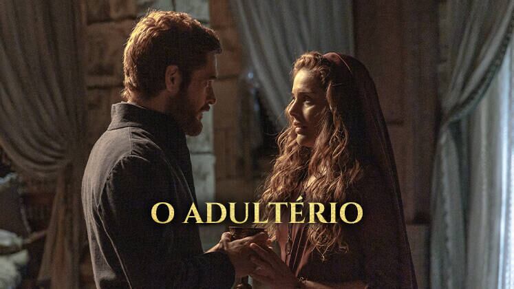 Na sétima temporada da série, O Pecado, Bateseba (Paloma Bernardi) traiu o marido, Urias (Roger Gobeth), com Davi (Cirillo Luna). A israelita engravidou do rei, que planejou a morte do soldado para tomá-la como esposa 