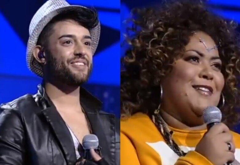 O cantor Gabriel
Camilo, de Ibirité, em Minas Gerais, e a backing vocal Prih Queiroz, de Campo
Grande, Mato Grosso do Sul, garantiram vaga na final do Canta Comigo