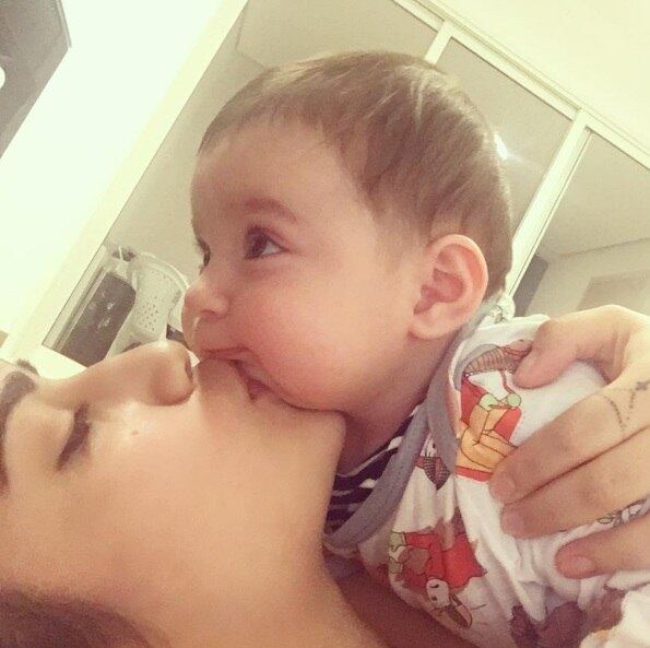 No último dia 3, Noah completou 5 meses de vida e ganhou uma declaração de amor de Jéssica. Detalhe para o tamanho das bochechas...

— 5 meses de cumplicidade, amor e tudo que há de melhor nessa vida!