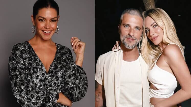 Thaís Fersoza revela para Giovanna Ewbank qual cantada Bruno Gagliasso usou para namorá-la

Em entrevista ao podcast da apresentadora, a atriz contou detalhes de como começou a namorar o marido da loira na adolescência. O ex-casal ficou junto por um ano, ainda no começo da carreira do ator. Thaís revelou qual foi a cantada que Bruno usou para se aproximar dela para Giovanna, atual esposa dele 

