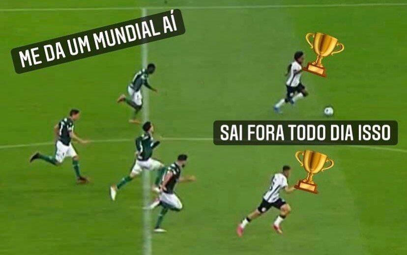 Róger Guedes e Quarteto Fantástico foram protagonistas das brincadeiras da última vitória do Corinthians sobre o Palmeiras.