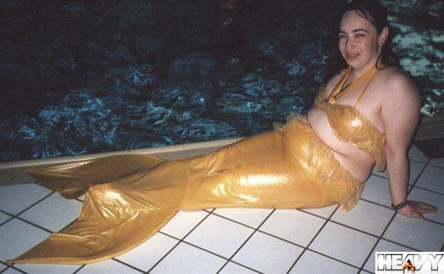 A Pequena Sereia anda meio grandinha, né?