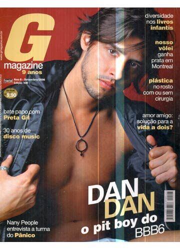 Dan Dan tirou a camisa e mais um pouco para a G Magazine. Ele era da sexta edição do reality 