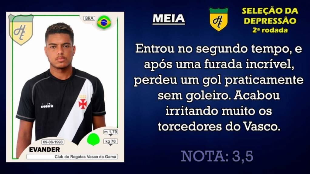 Seleção 2ª rodada