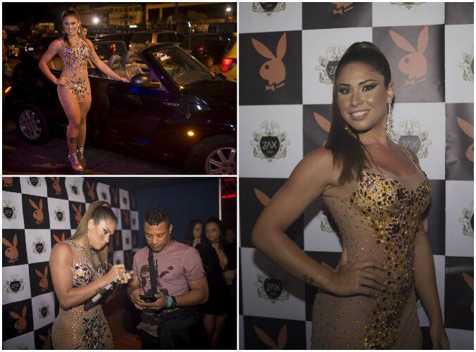 Musa de capa da edição de setembro da revista Playboy, Rita
Mattos, mais conhecida como Gari Gata, chegou na madrugada deste sábado (19) em um carro importado para o lançamento
da publicação no Rio, que aconteceu na casa noturna Zax Club (Barra da
Tijuca, zona oeste). Rita brincou com sua atual fase e disse
que atualmente tem até “marmita patrocinada”. 


— Agora eu tenho uma marmita fitness. Hoje, até minha
marmita é patrocinada, eles me mandam congelada e aí é só esquentar e comer. [Risos]
Antes eu não fazia dieta, mas agora eu super cuido da alimentação.

Acesse o R7 Play e assista à programação da Record quando quiser
