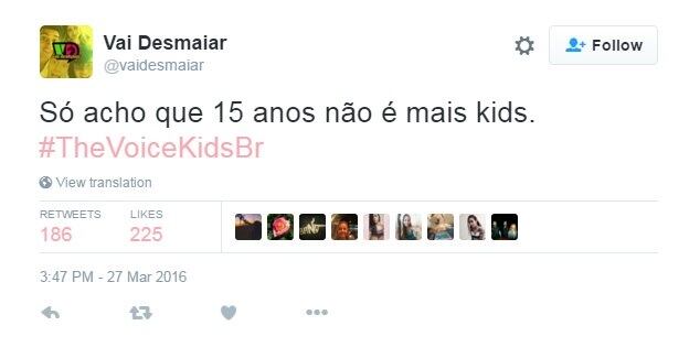 Algumas pessoas questionaram a idade de Wagner, que tem 15 anos