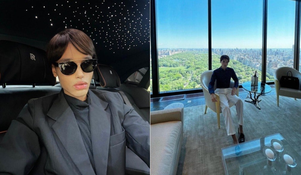 João VS compartilha vida de luxo em Nova York