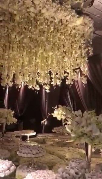 A festa aconteceu em um hotel de luxo em São Paulo